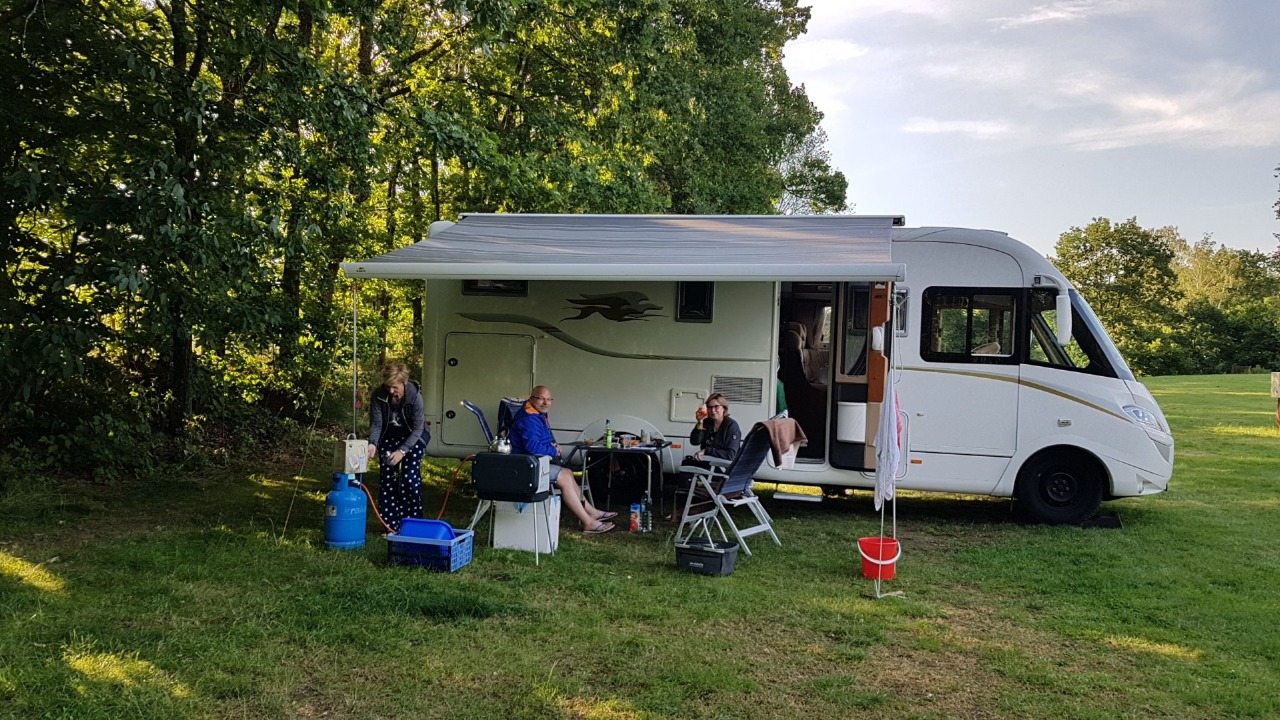 Kempování v obci Janská v Českém Švýcarsku